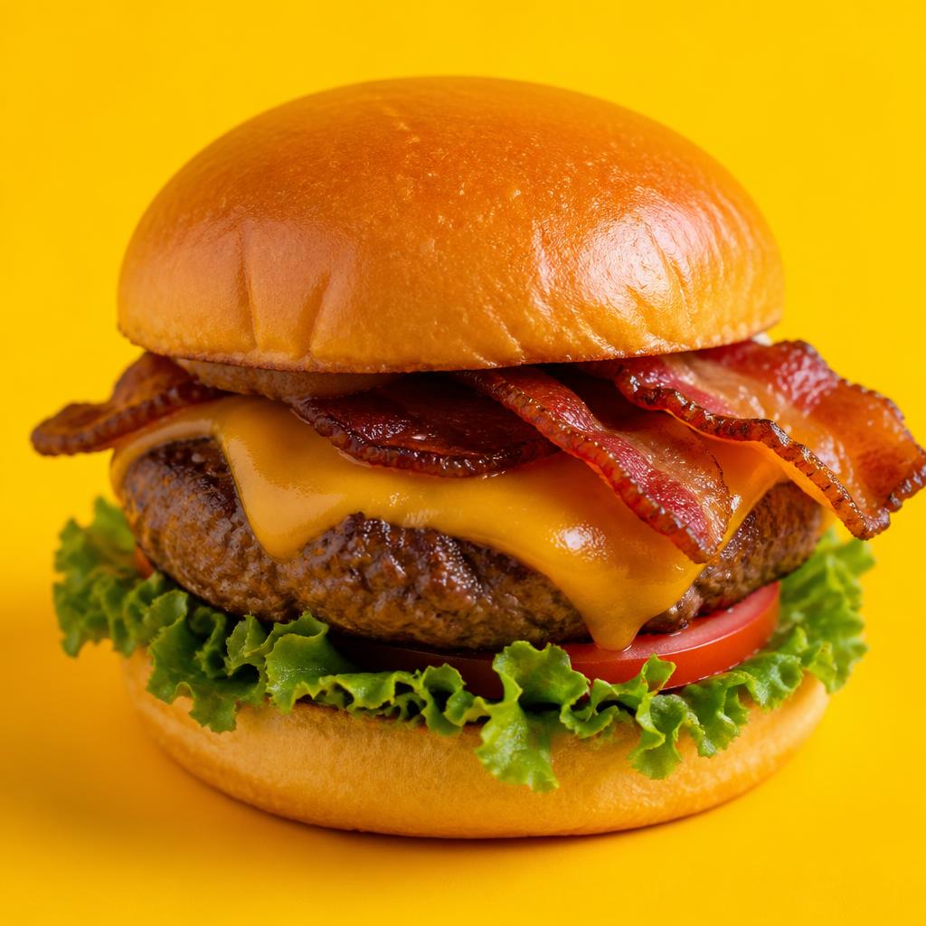 Gourmet cheddar com bacon