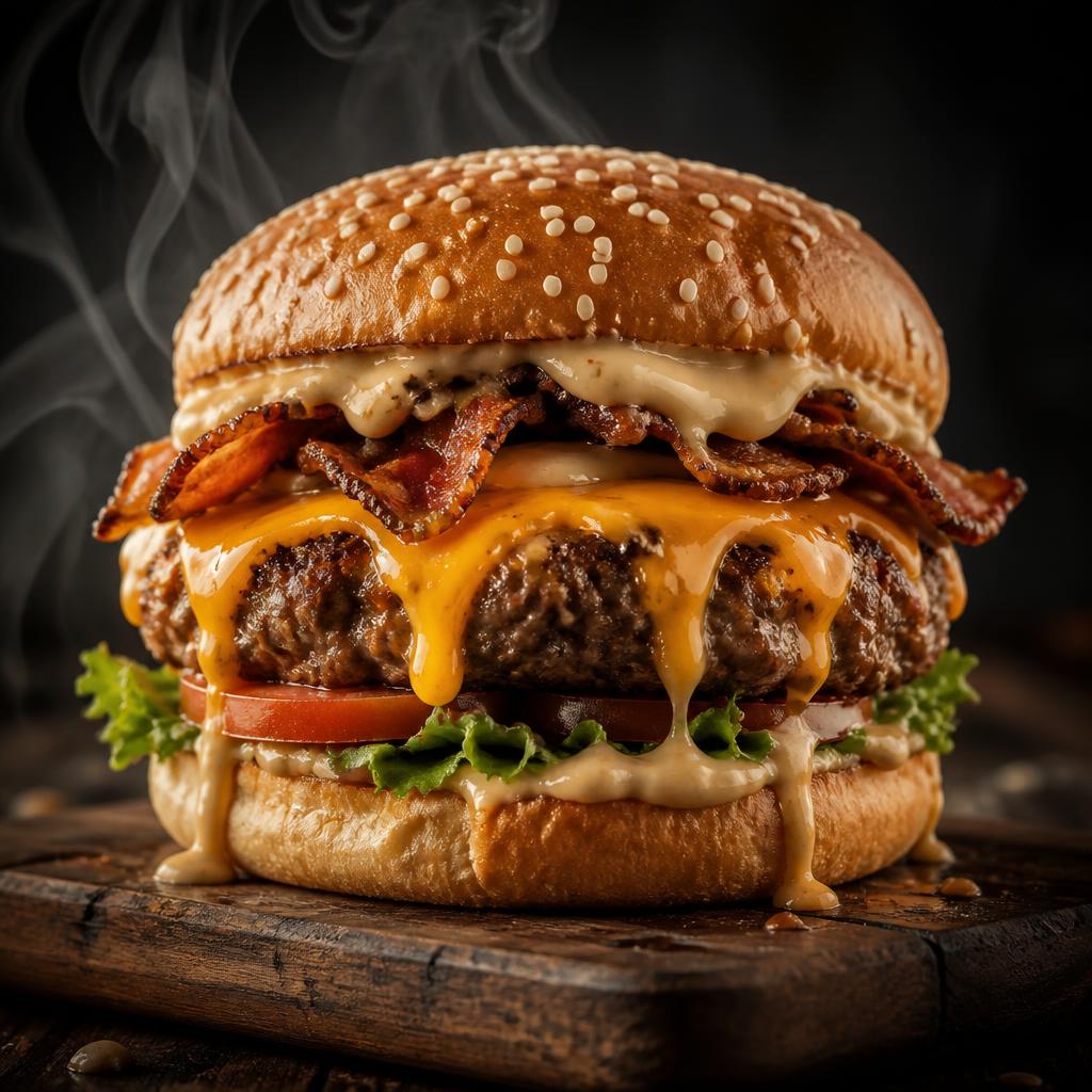 X - Cheddar bacon