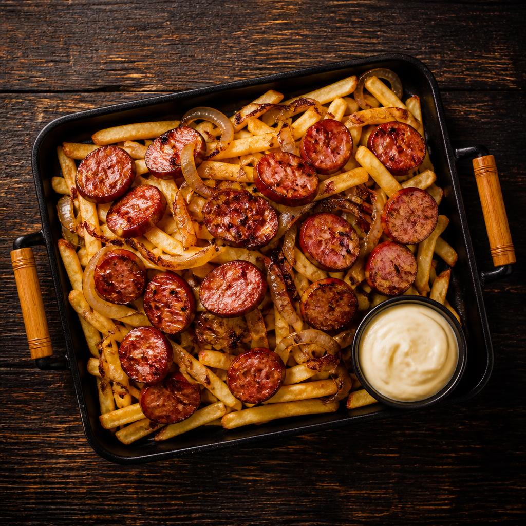 Fritas c/ Calabresa