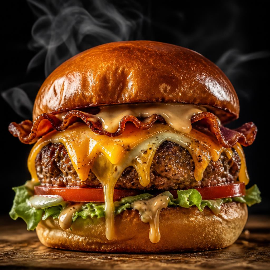 Gourmet Cheddar bacon